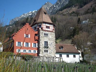 Das Rote Haus in Vaduz