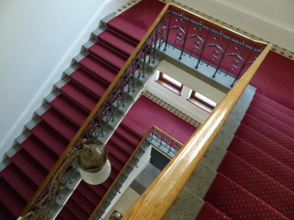 Staircase in the government building