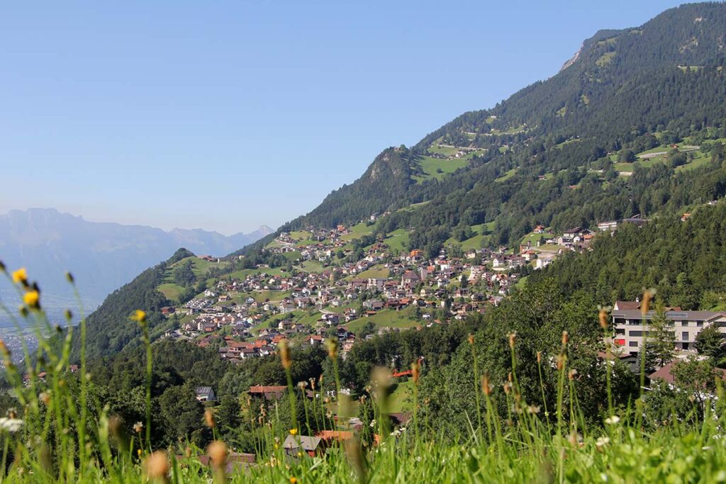 Das Walserdorf Triesenberg